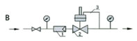 Self-reliance pressure regulator installation diagram(pic2)