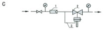 Self-reliance pressure regulator installation diagram(pic3)